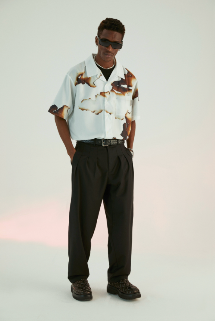 Ash Gray Short Sleeve Graphic Tee