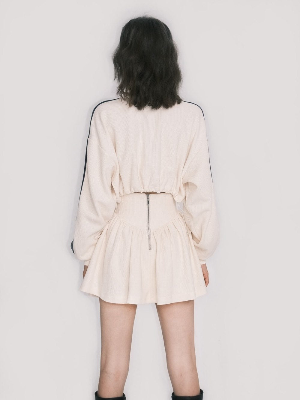 Sporty Casual Tops And Skirt Collection