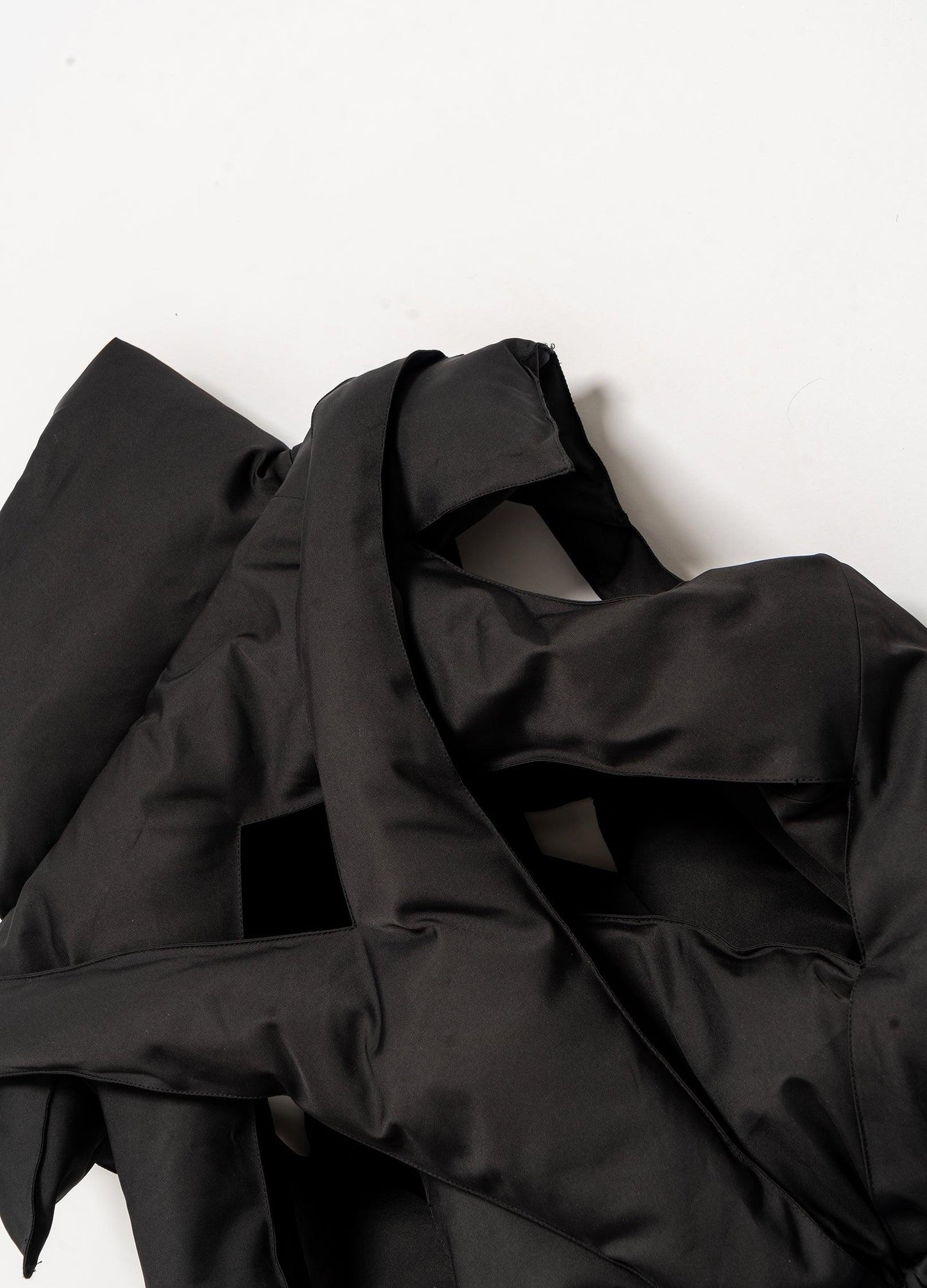 Y2K Harajuku Cross-Hollow Puffer Vest