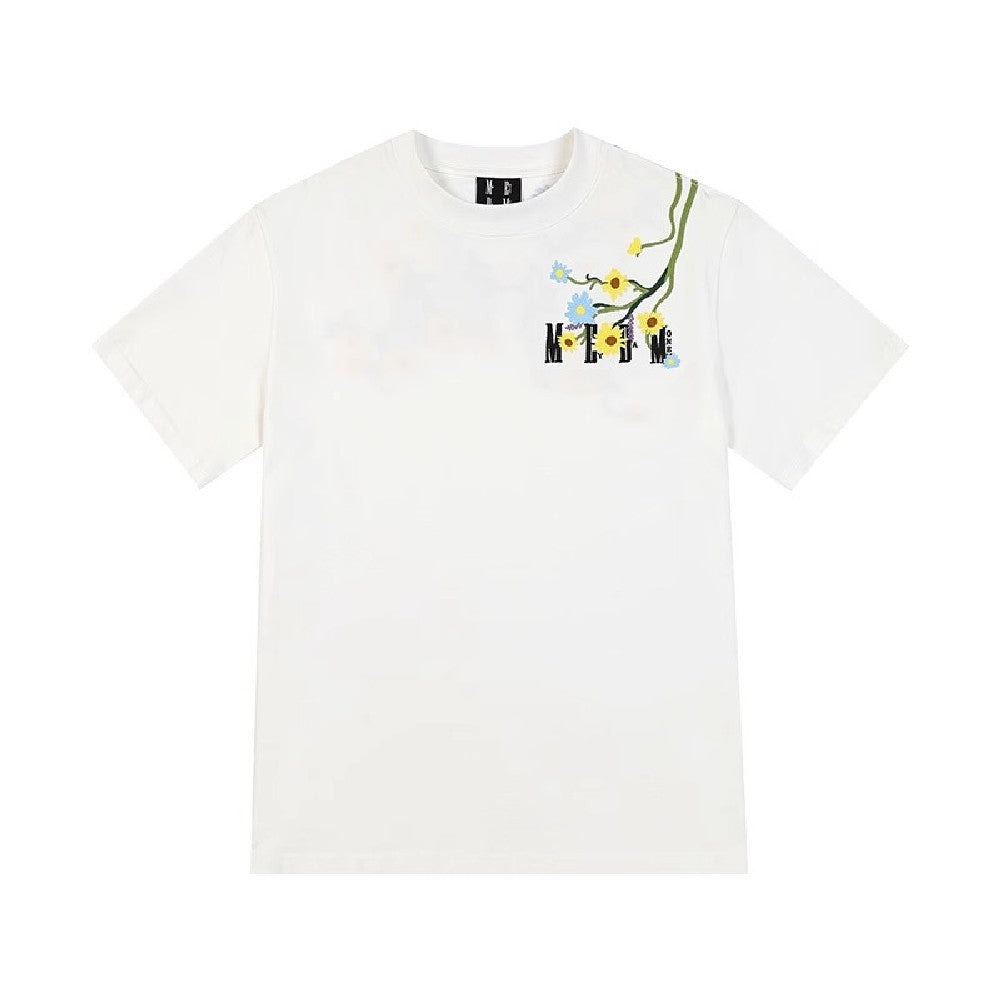 Flowers Logo Embroidered Tee