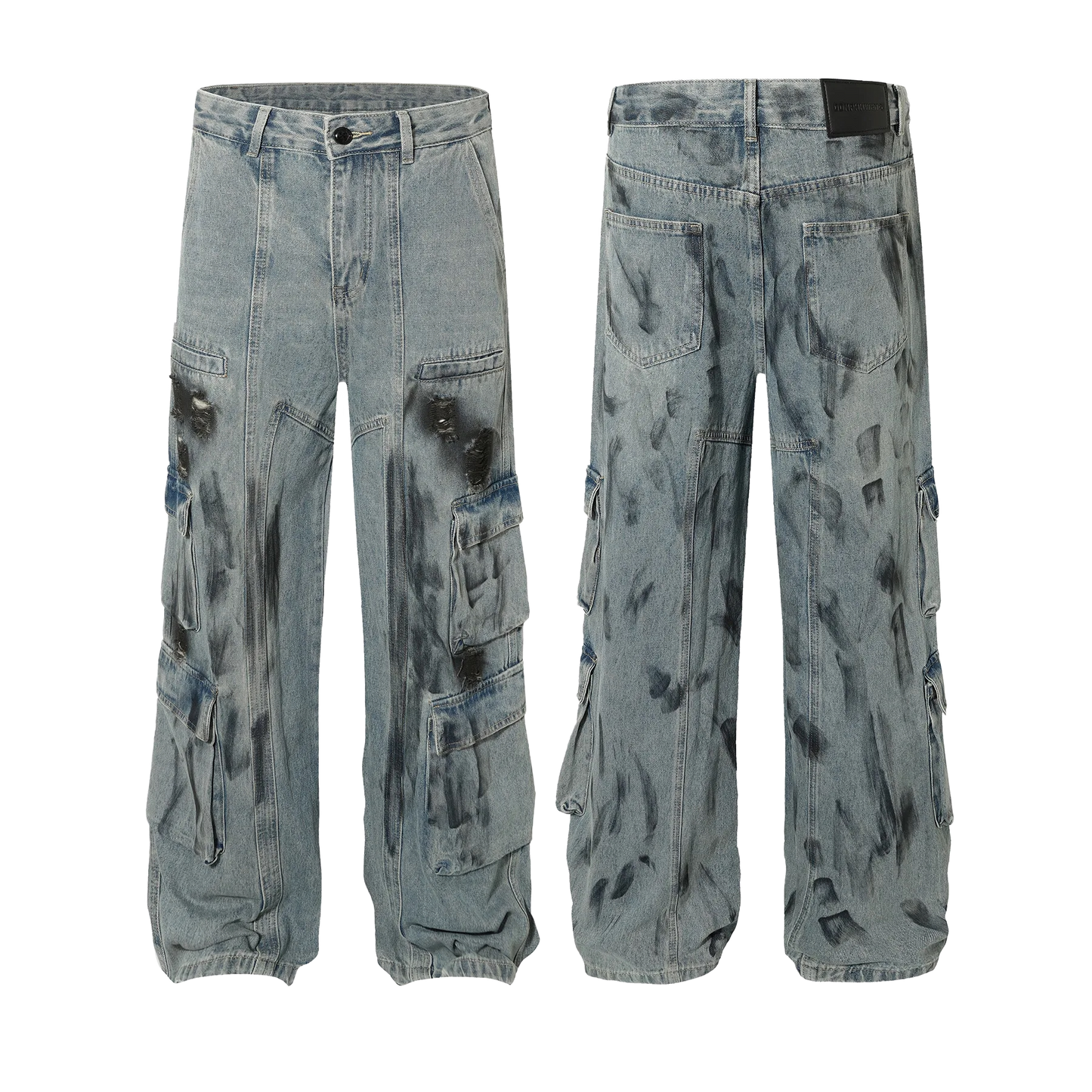 Nebula Fade Tactical Denim Jeans