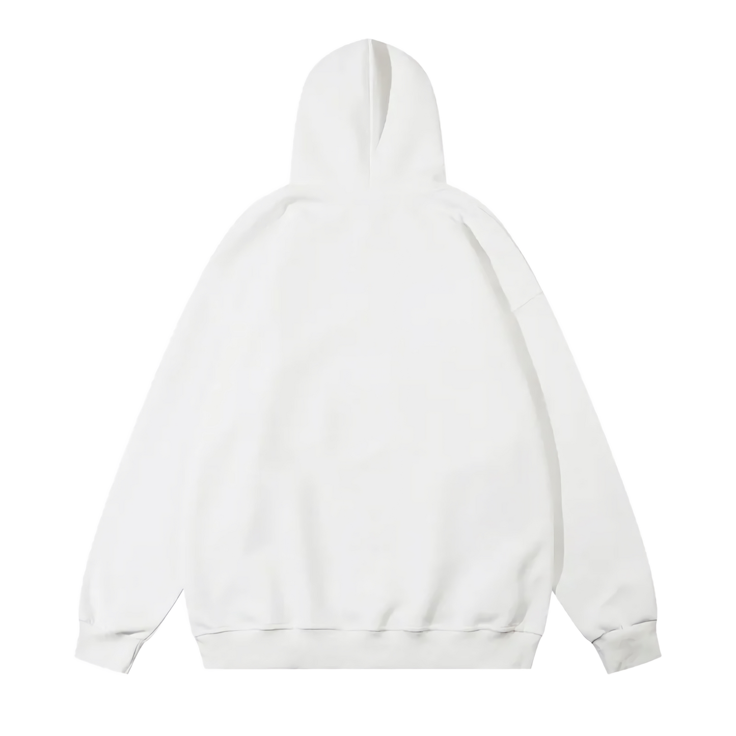 Pastel Pink Graphic Hoodie - Street Art Inspired Sweatshirt