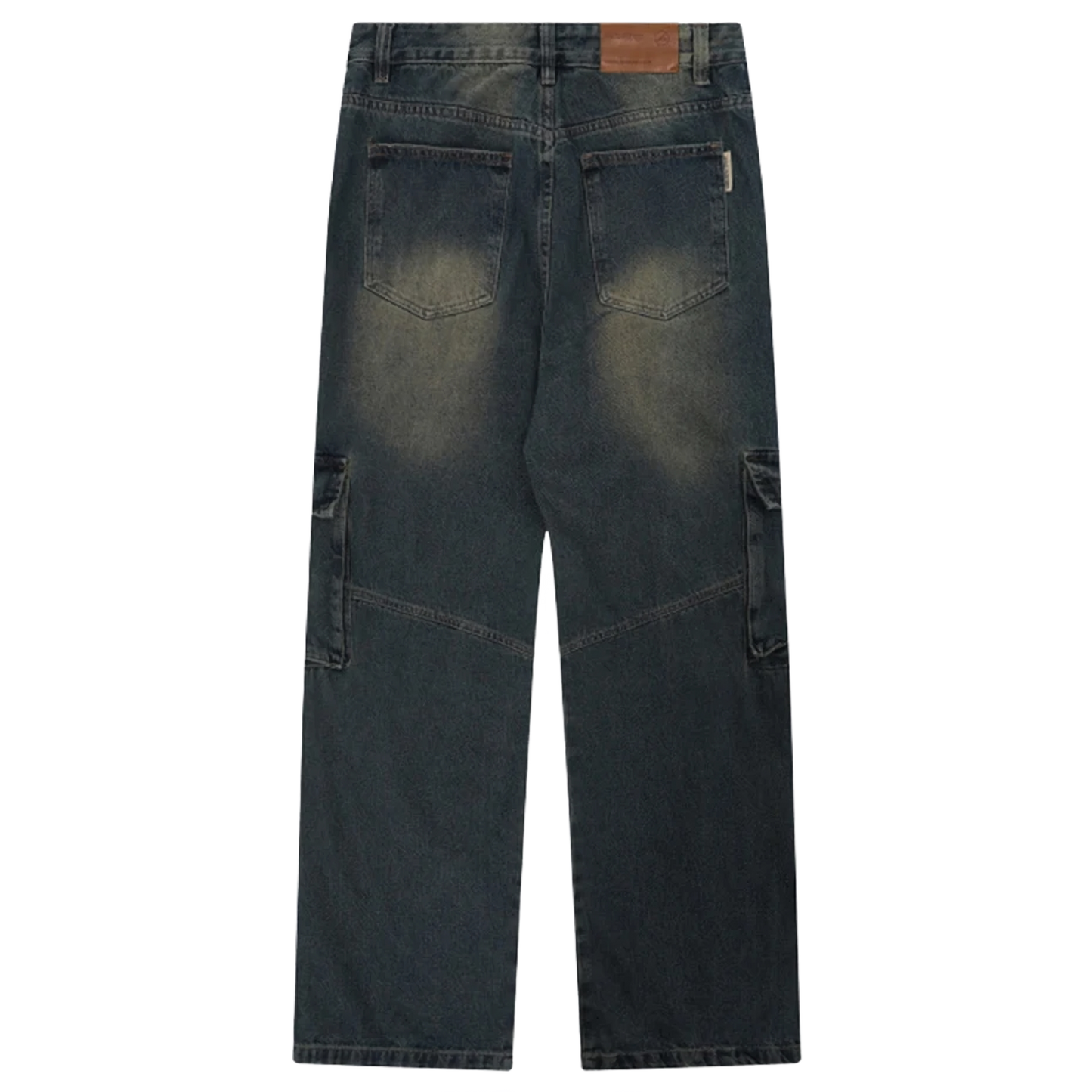 Cosmic Retro Side-Zip Cargo Denim