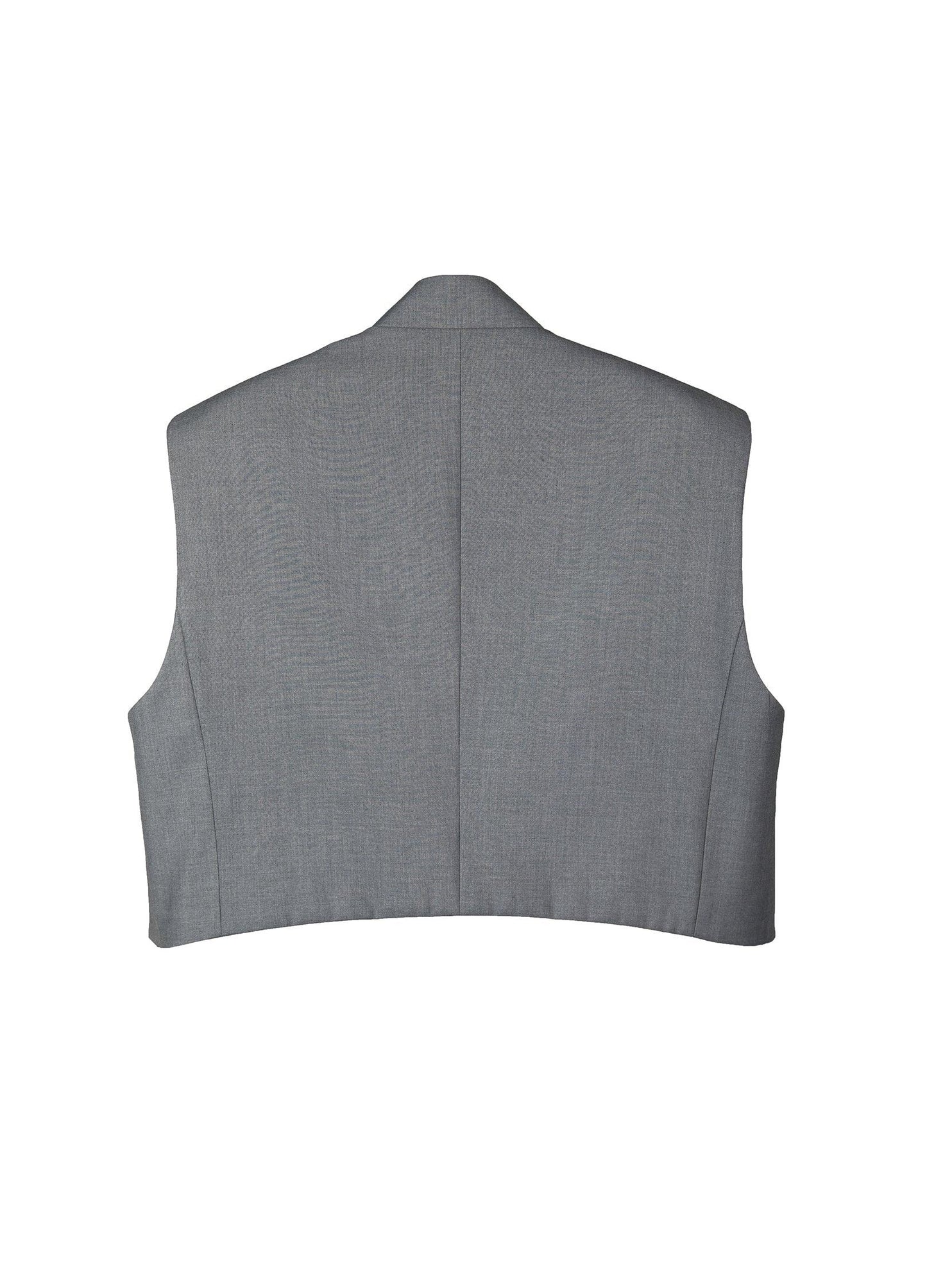 Modern High-Waist Open Vest