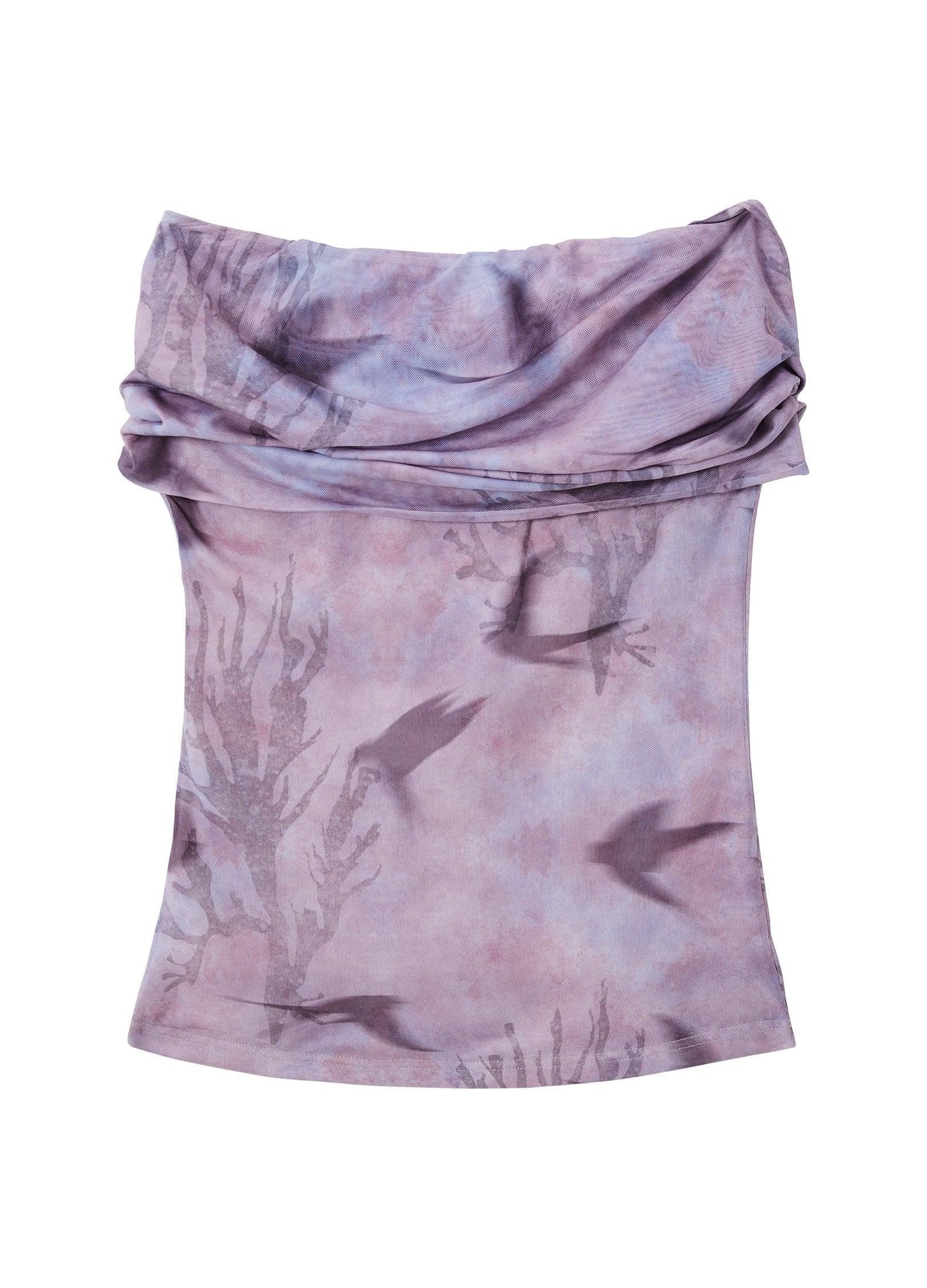 Ethereal Amethyst Mesh Top