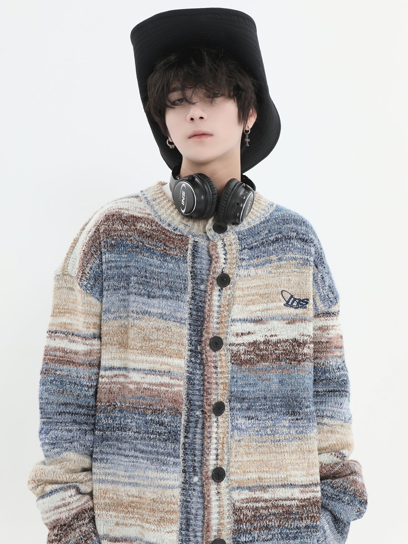 Artistic Painting Loose Knit Sweater
