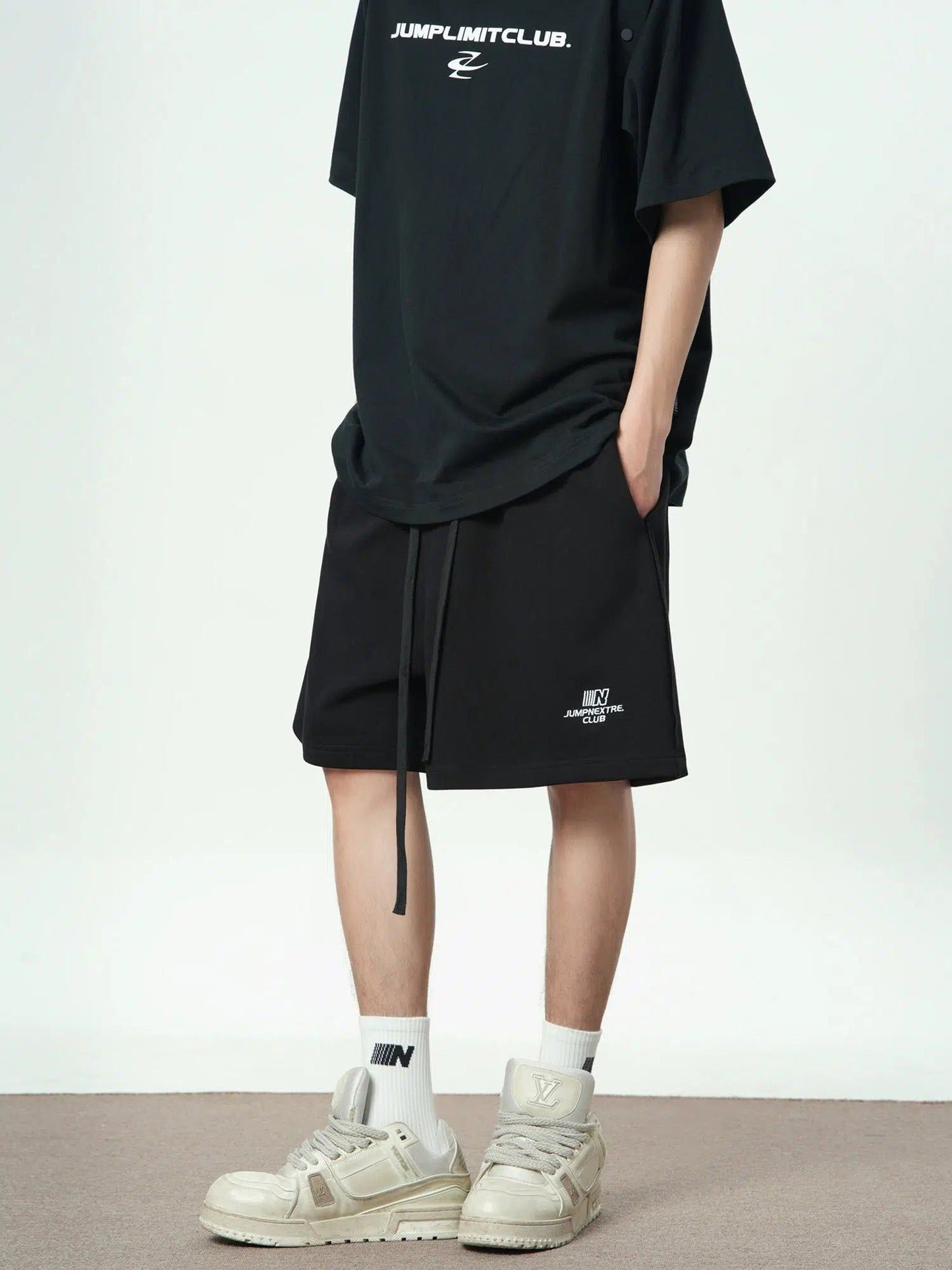 Athleisure Shorts In Soft Cotton