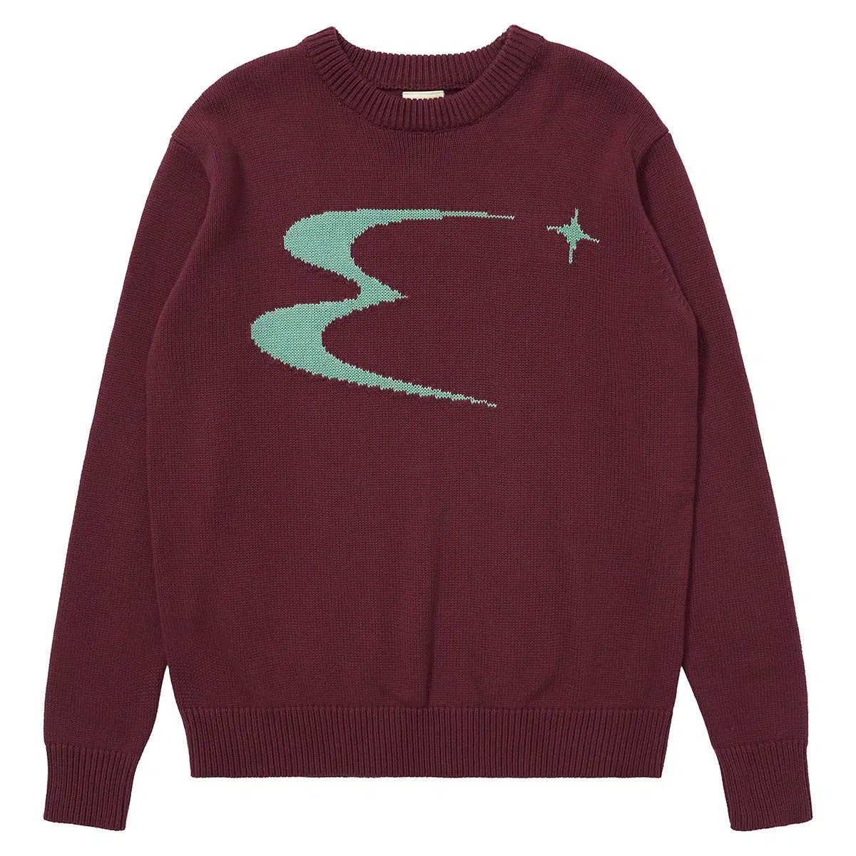 Casual Sweater With Contrast Logo