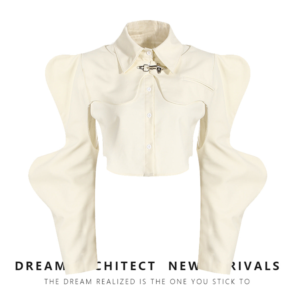 Arc Hollow Woolen Coat