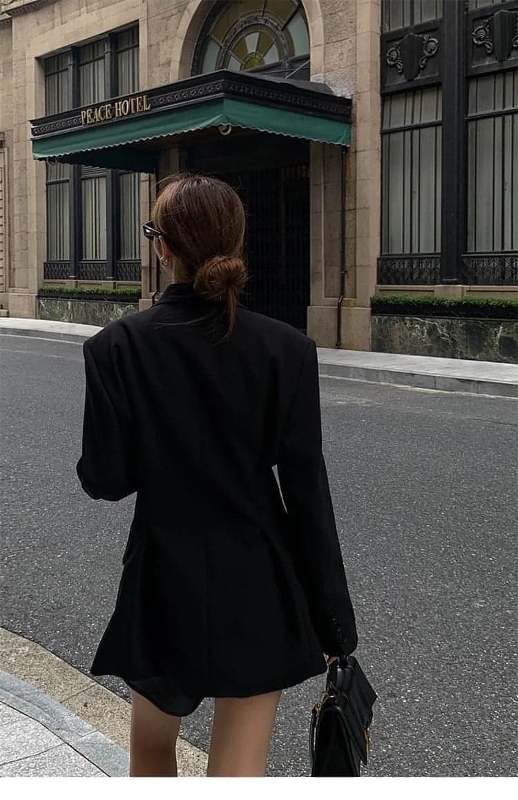 Black Designer Jacket: Slimming And Casual, Fall Collection