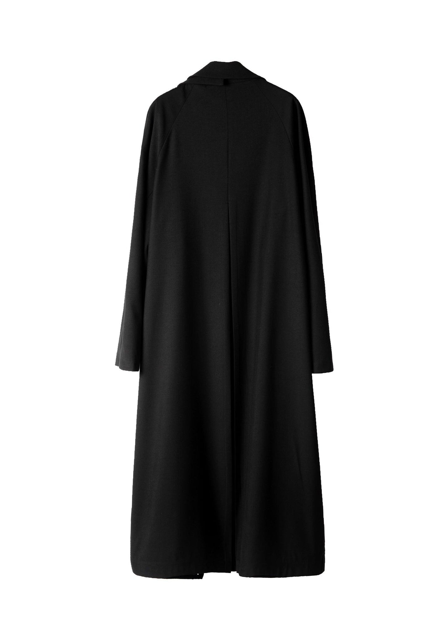 Versatile Wave Collar Overcoat