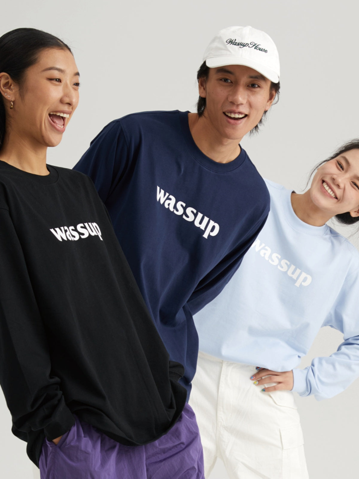 Classic Basic Logo Printed Long Sleeved Tee