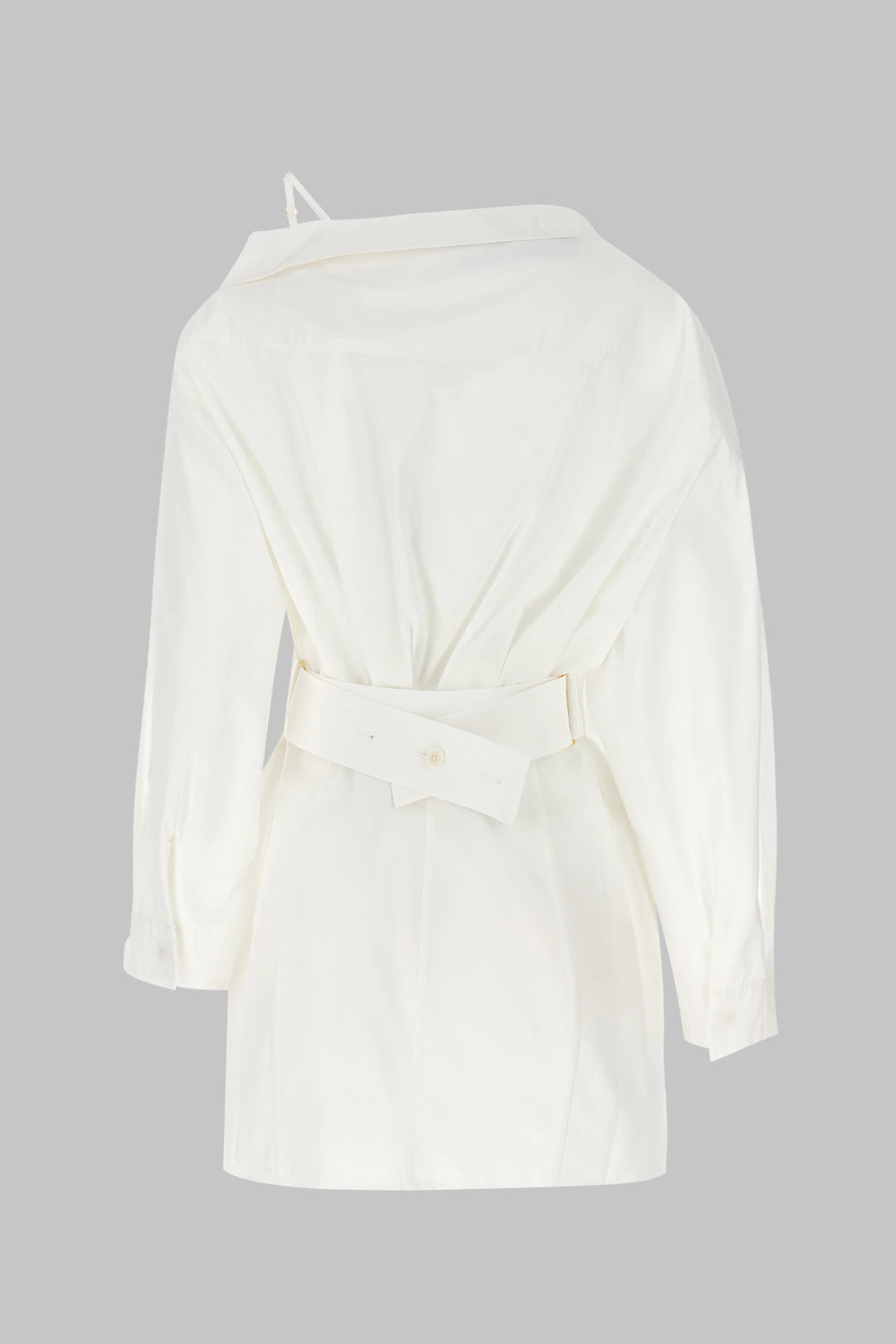 Asymmetrical Long-Sleeve Shirt