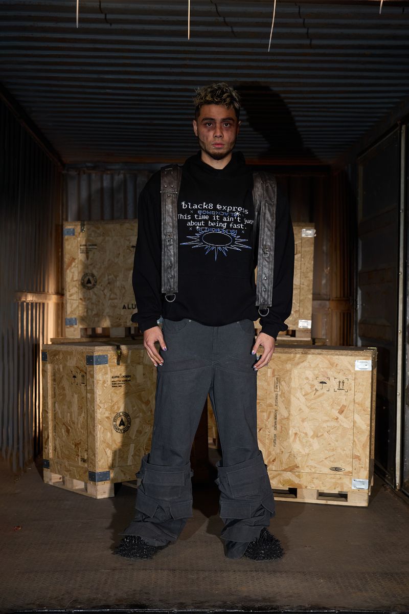 Bnp X Black8 Printed Hoodie