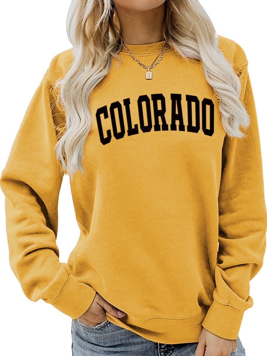Oversized Casual Loose Pullover Crewneck Long Sleeve Hoodie