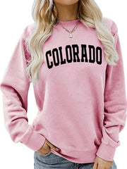 Oversized Casual Loose Pullover Crewneck Long Sleeve Hoodie