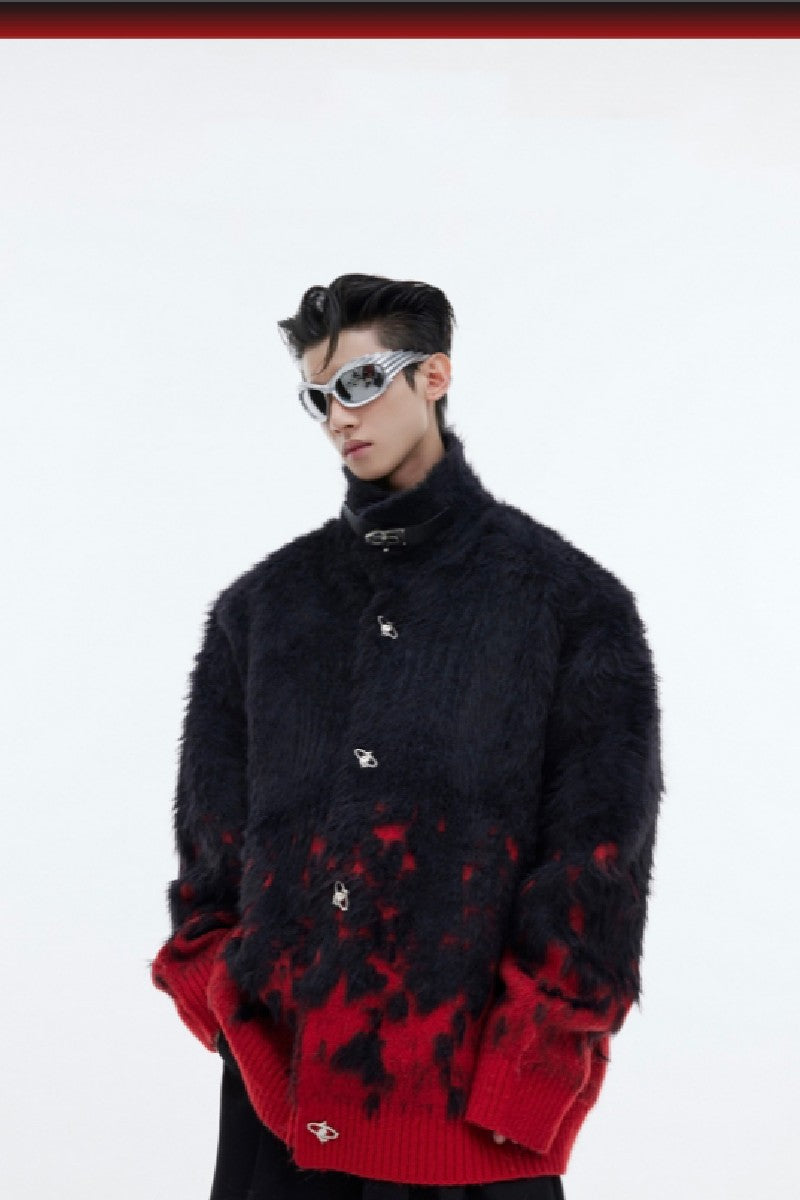 Wool Knit Crewneck Sweater