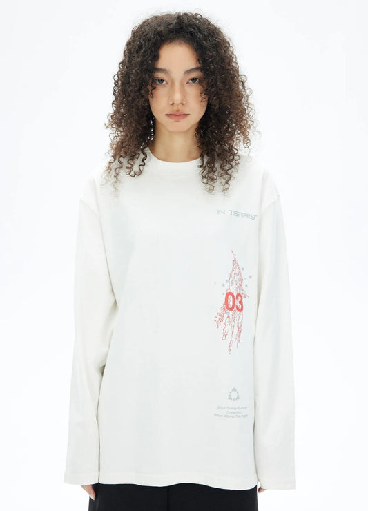 Red Mountain Graphic Longsleeve Tee