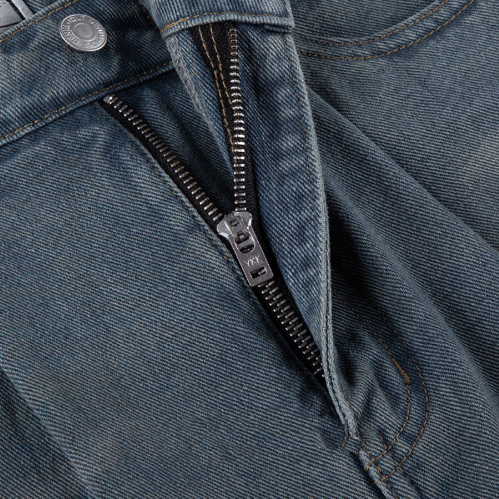 Straight-Leg Jeans In Vintage Wash