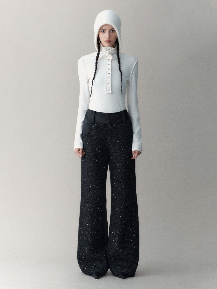 Stardust Extended Wide-Leg Pants
