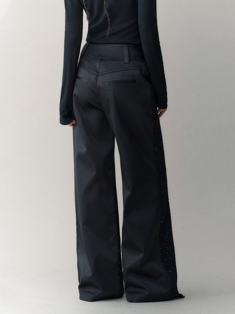 Stardust Extended Wide-Leg Pants