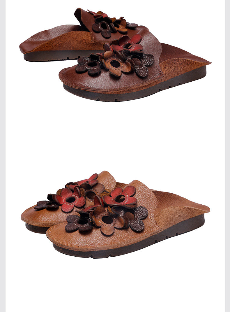 Casual Comfortable Leather Soft Sole Shoes