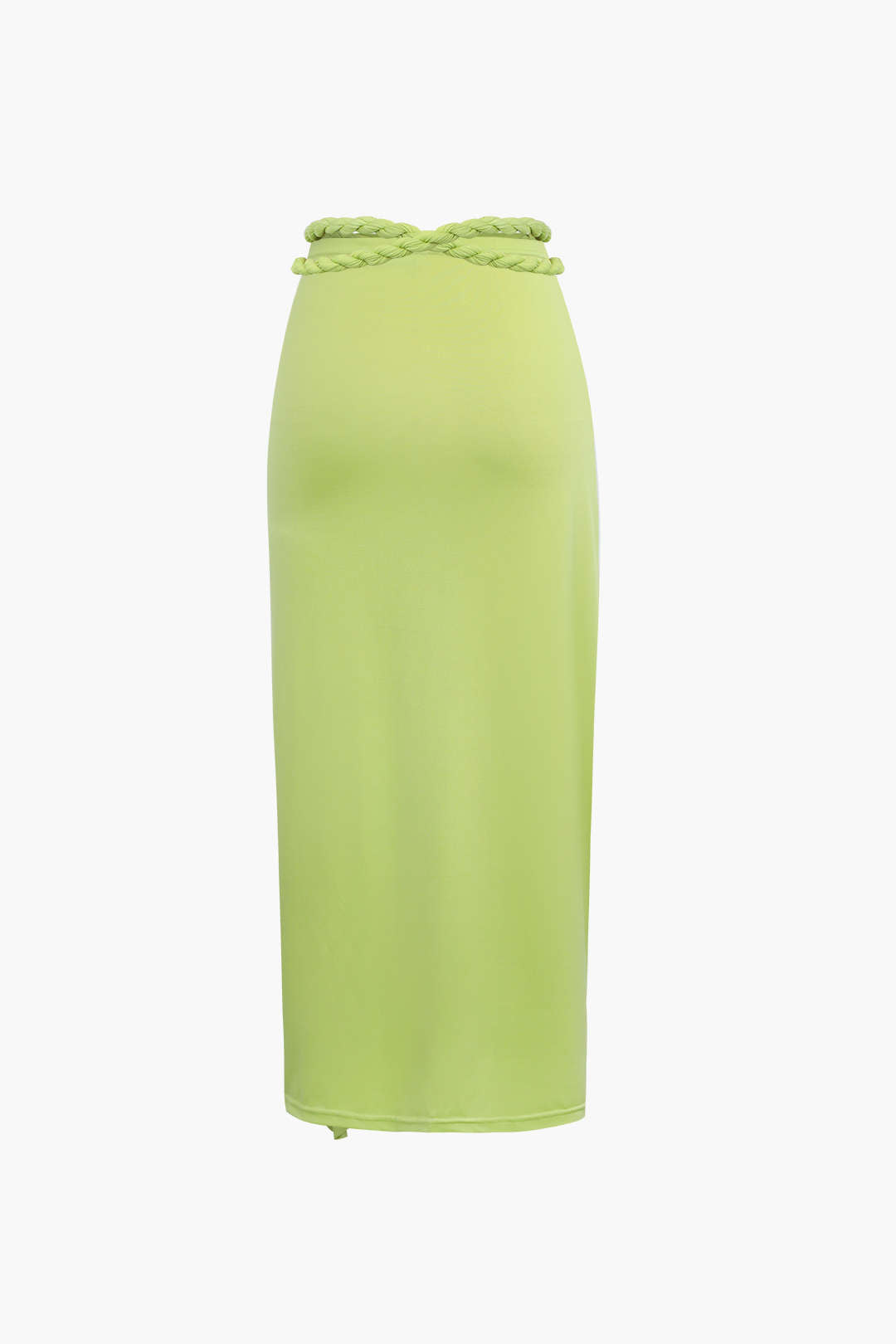 Braided Waist Tie Skirt
