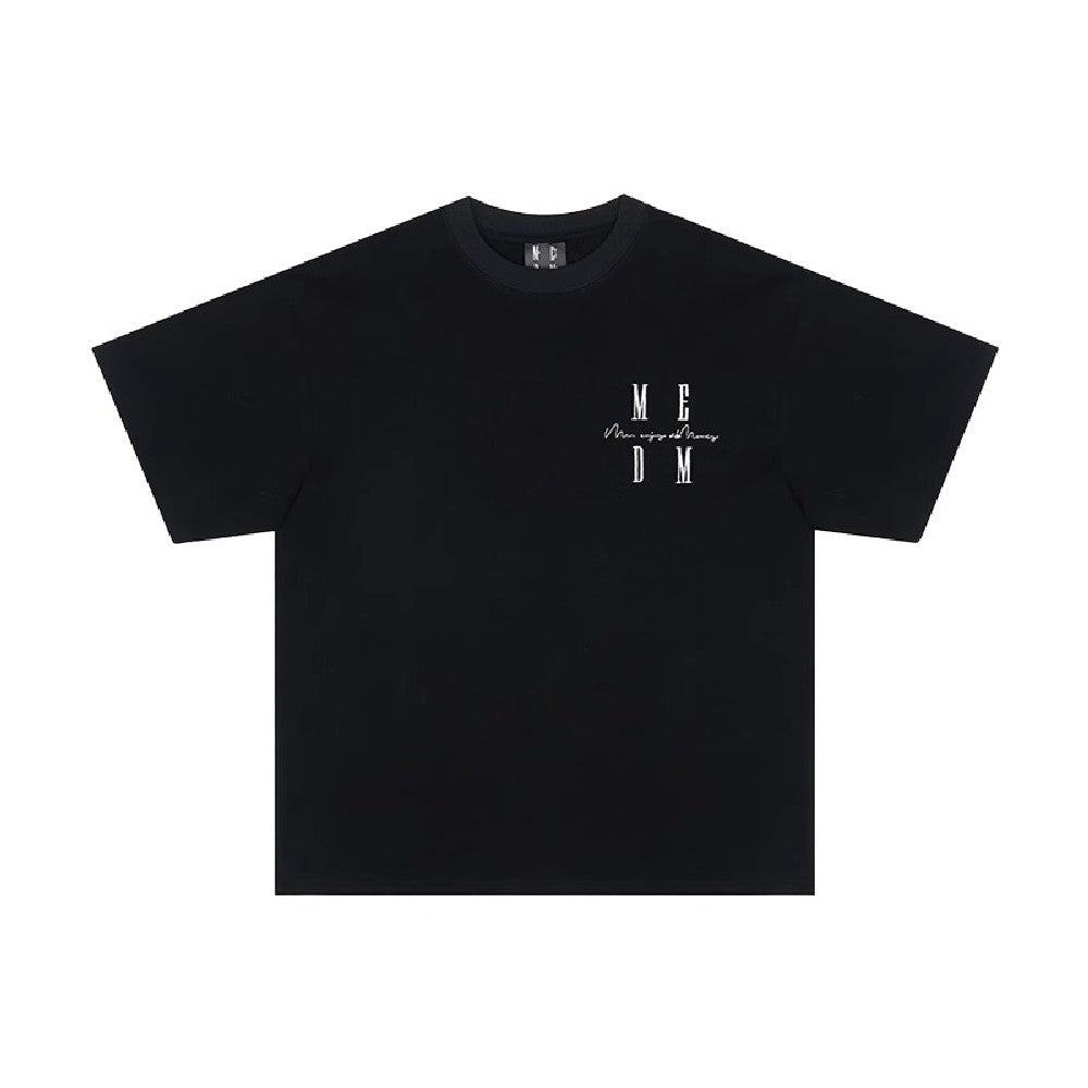 Tee With Embroidered Logo