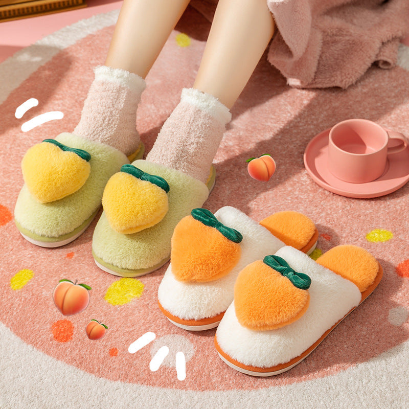 Simple Love Casual Plush Slippers