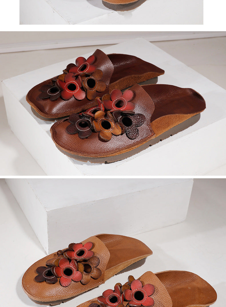 Casual Comfortable Leather Soft Sole Shoes