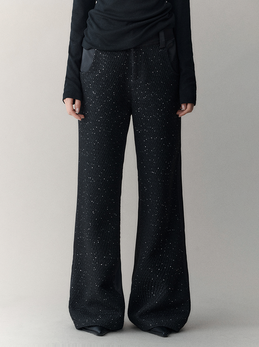 Stardust Extended Wide-Leg Pants
