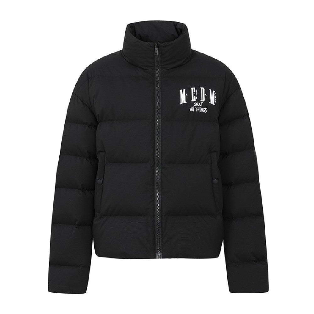 Puffer Jacket With Logo