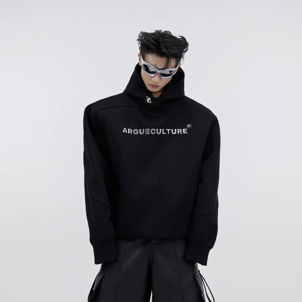 Shoulder Pad Logo Hoodie