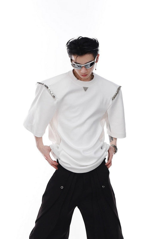 Shoulder Pad Logo T-Shirt