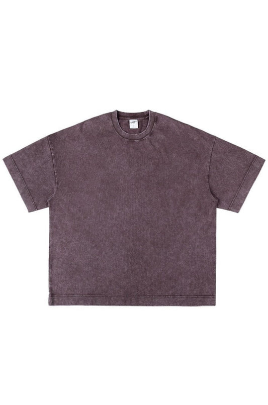 Oversized Tee In Old Wash Effect