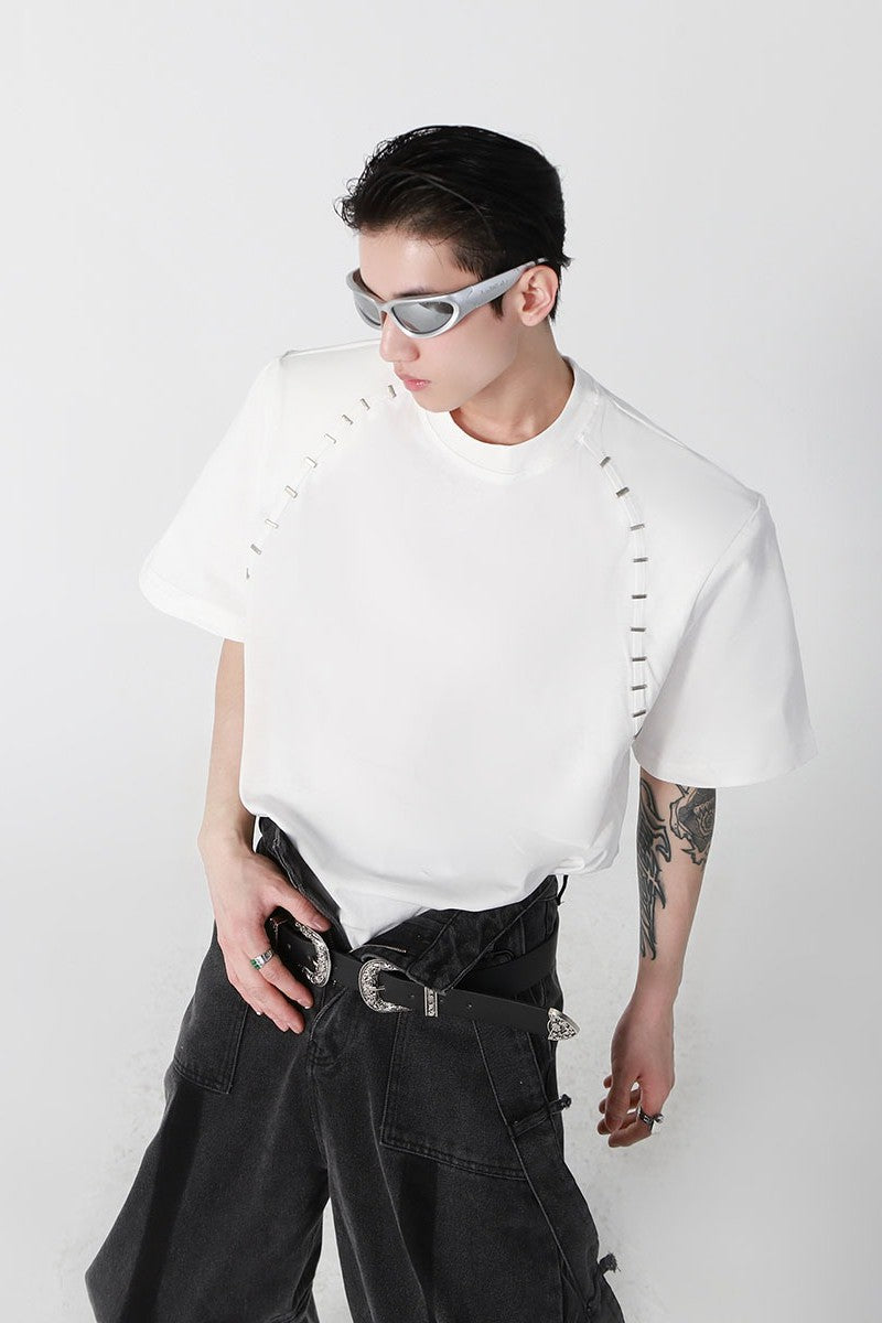 Structured Stitched Tee