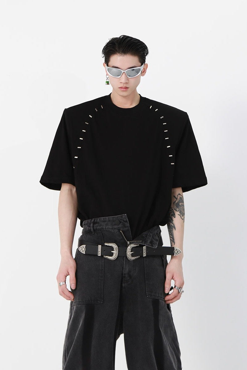 Structured Stitched Tee