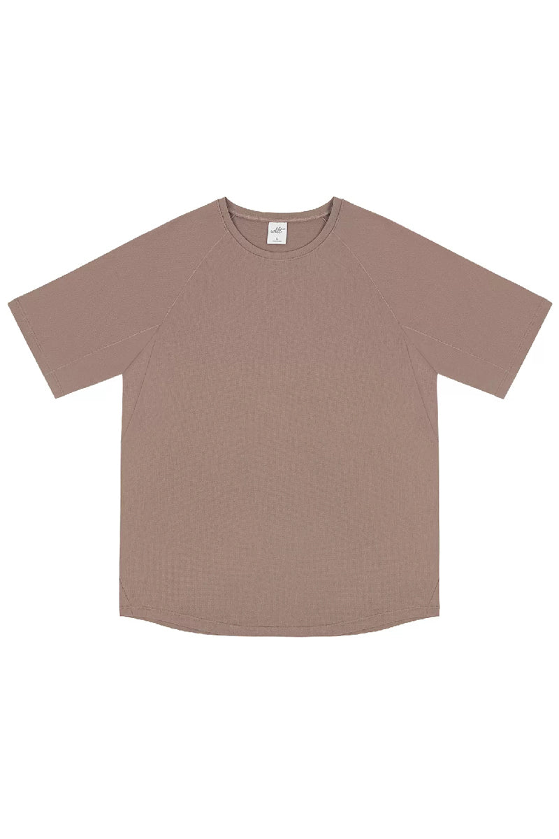 Raglan Sleeve Tee In Lightweight Fabric