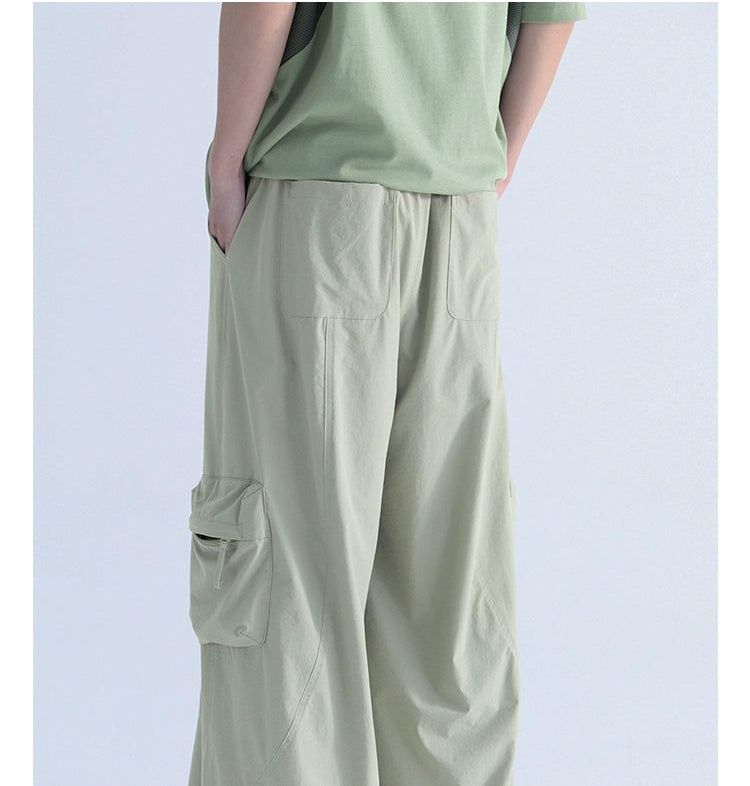 Drawstring Workwear Cargo Pants