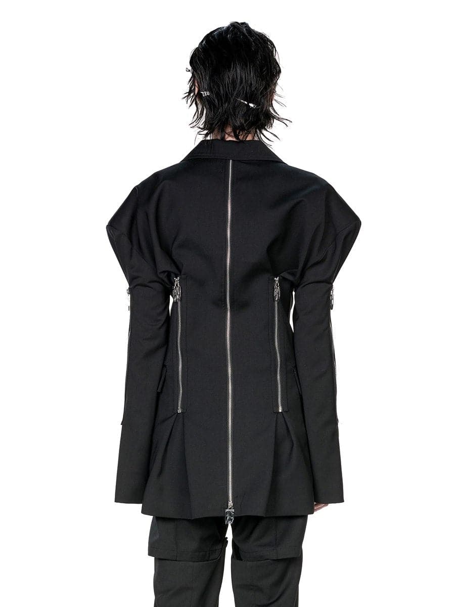 Sleek Fastener-Style Niche Jacket