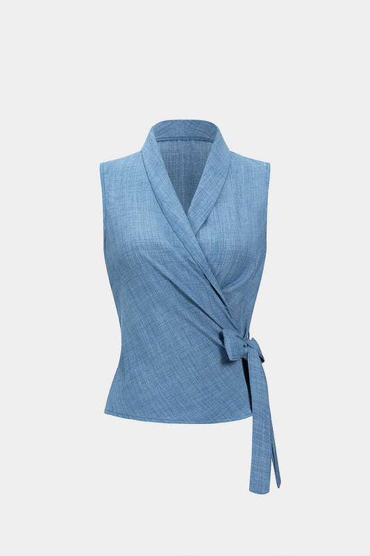 Asymmetrical Strappy SleevelessTank Top