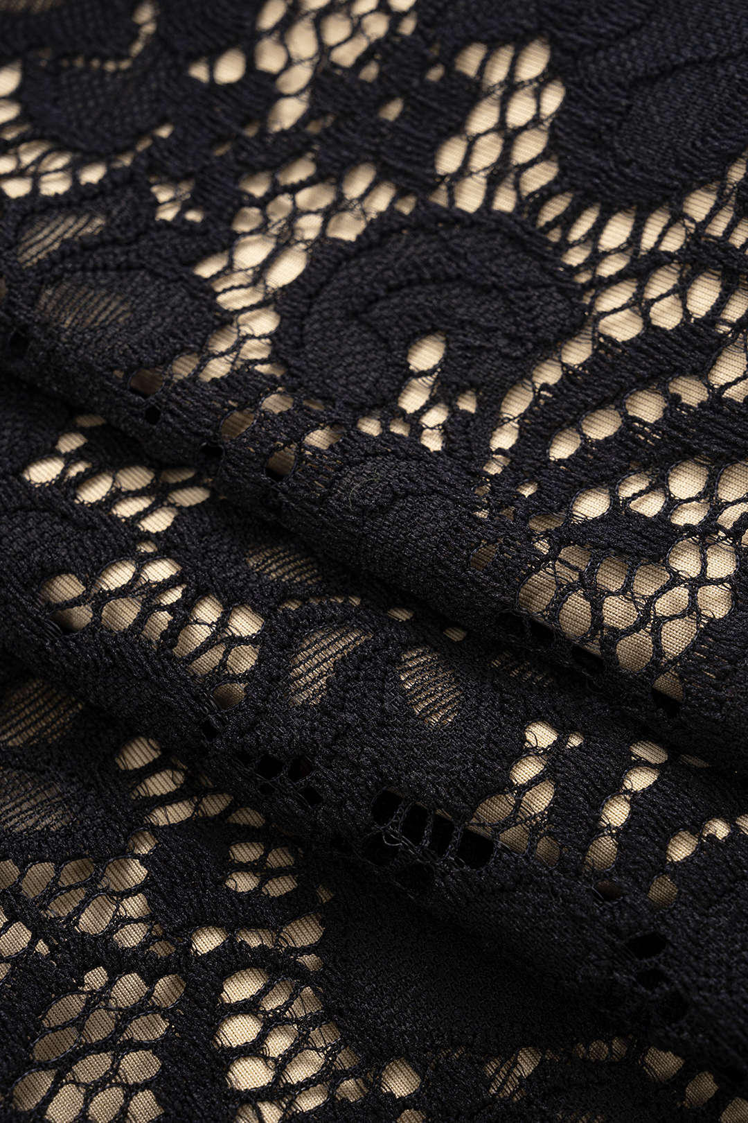 Backless Lace Sheer Cami Top And Shorts Set