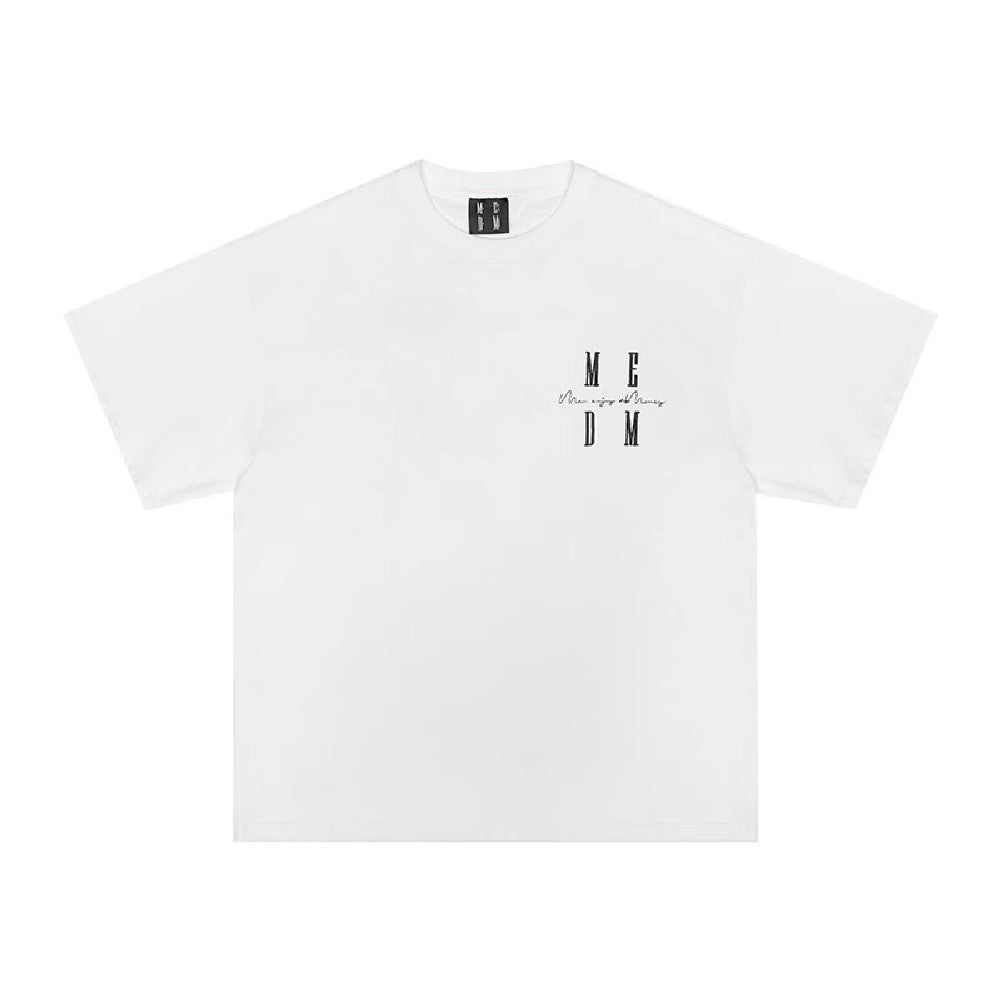 Tee With Embroidered Logo