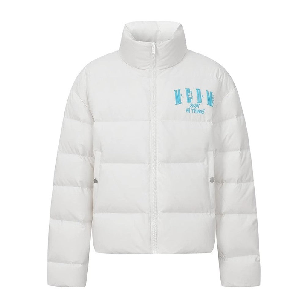 Puffer Jacket With Logo