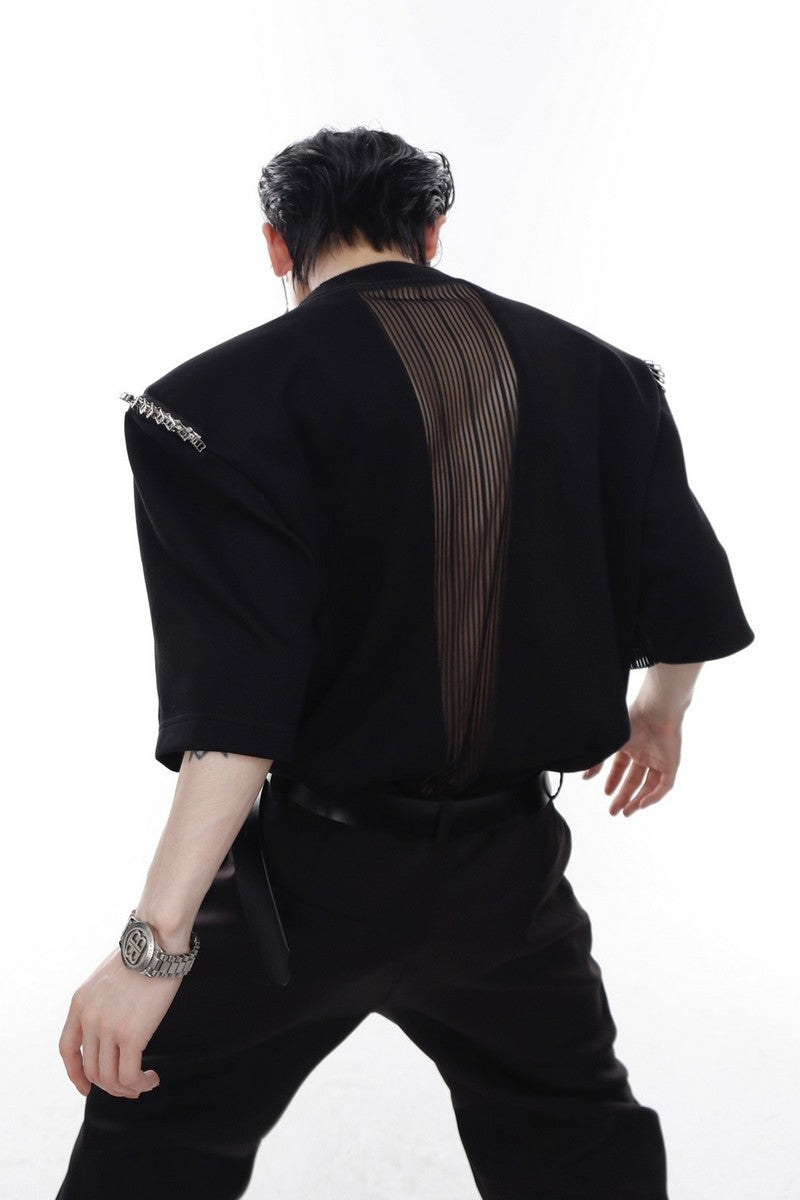 Shoulder Pad Logo T-Shirt