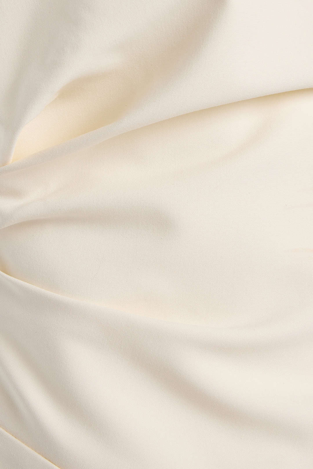 Asymmetrical Ruched Short Sleeve T-Shirt