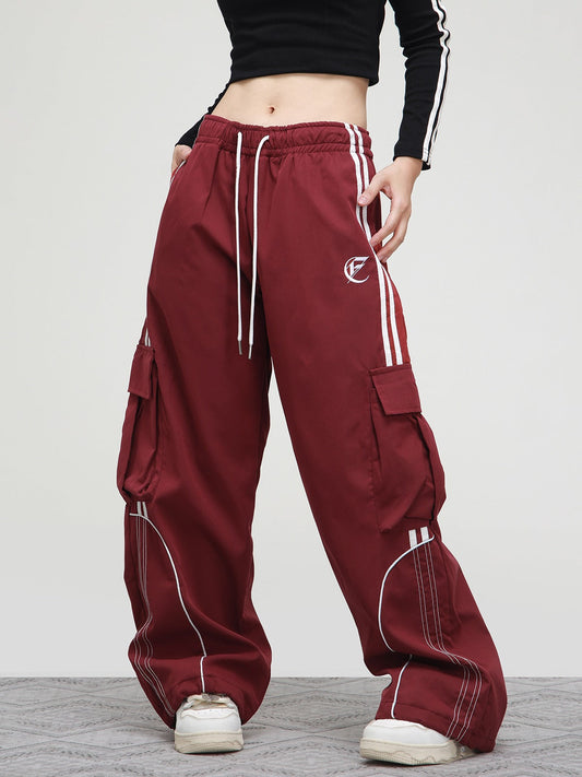 Retro American-Inspired Relaxed Sweatpants
