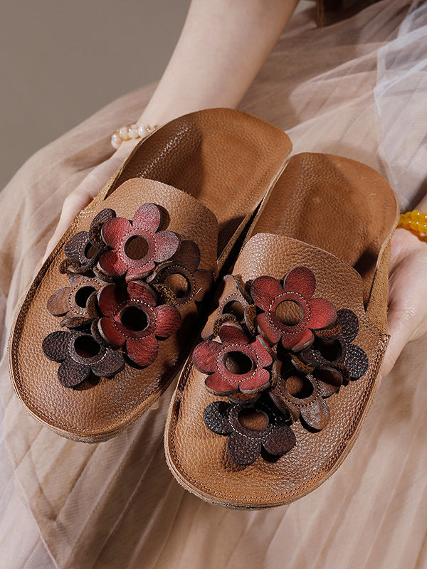 Casual Comfortable Leather Soft Sole Shoes