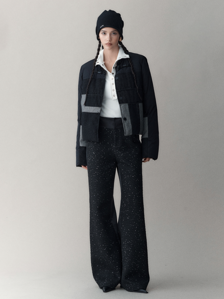 Stardust Extended Wide-Leg Pants