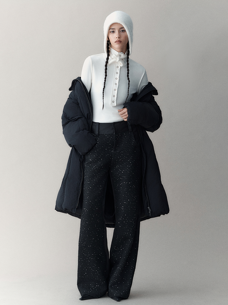 Stardust Extended Wide-Leg Pants